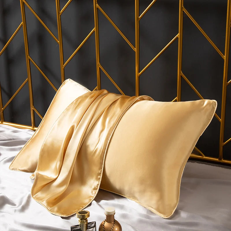 6A 25 Momme 100% Natural Mulberry Silk Pillowcase Bed Decorative Solid Throw Cushion Cover Luxury Pure Silk Envelope Pillow Case